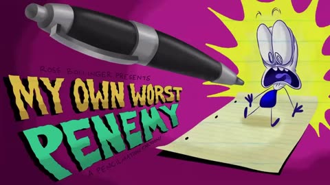 Animation:Cartoon:Pencilmation: MY OWN WORST PENEMY🖊️