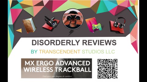 Logitech MX Ergo trackball Disorderly Review (Transcendent Studios LLC)