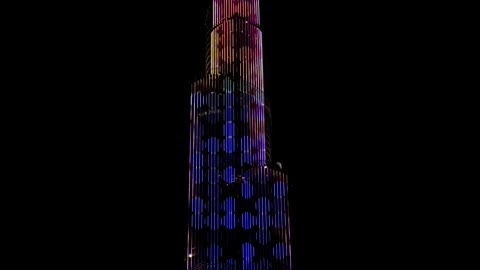 Burj Khalifa New year celebration 2022