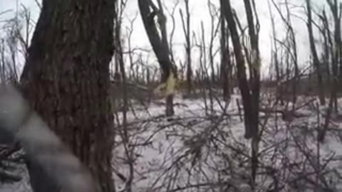 Ukraine War. 15 Minutes of Intense Fight. POV of Ukrainian Soldier