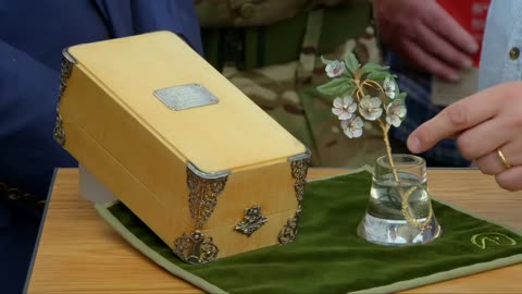 Magical Faberge flower valued at £1 million - Antiques Roadshow - BBC One