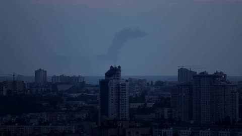 Sirens wail in Kyiv after overnight air attacks