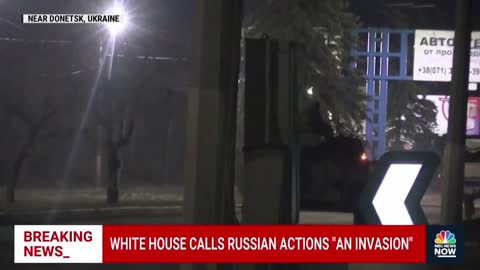 White House Now Calling Russian Movements In Ukraine An 'Invasion'- NEWS OF WORLD 🌏