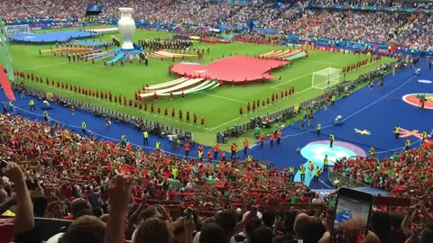 hino nacional portugal x france 2016 euro final