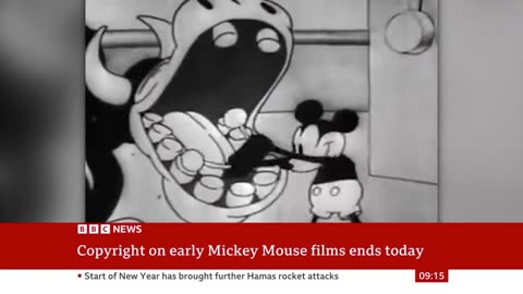 BBC News - Mickey Mouse LOST His Copyright (FULL COVERAGE)