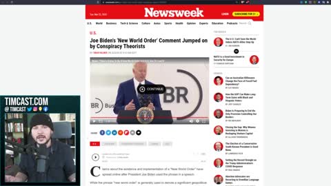 Biden Declares A New World Order Is Coming Triggering Viral Trend And Journalists Crying FAKE NEWS