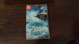 Legend of Zelda Tears of the Kingdom Unboxing