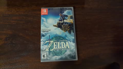 Legend of Zelda Tears of the Kingdom Unboxing