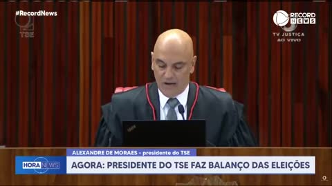 Alexandre de Moraes fala sobre manifestações após o resultado das eleições