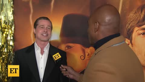 Brad Pitt Addresses Margot Robbie’s Sneaky Kiss in Babylon (Exclusive)