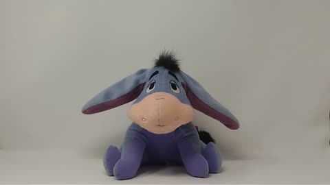 Happy Ears Eeyore ~ Disney Winnie the Pooh ~ Fisher Price 2002 ~ Talking Singing Plush