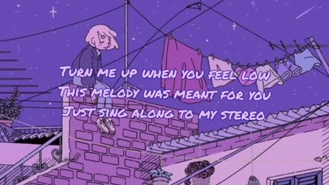 stereo hearts || lyrics || slowed + reverb