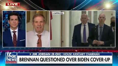 Jim Jordan on former CIA Director John Brennan's testimony over Hunter Biden laptop letter