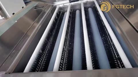 FGTECH Glass Washing Machine Before Printing #GlassWashingMachine #GlassWashingandDryingMachine