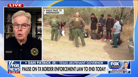 Texas Lt. Gov. Dan Patrick Criticizes Biden’s Border Policy