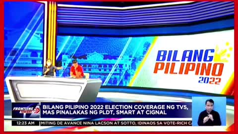 Bilang Pilipino 2022election coverage ng TV5,maspinalakas ng PLDT,그Smart, at Cignal