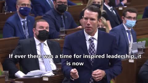 Trudeau walks out of question period. Refuses to hear John Barlow Con MP Foothills