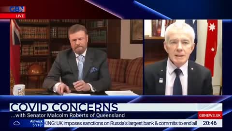 Mark Styne Show (GBNEWS): Covid Concerns with Senator Malcolm Roberts of Queensland Australia