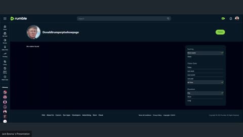 https://rumble.com/user/Donaldtrumpxrptvshowpage