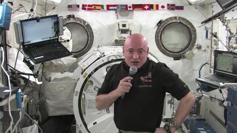 ISS Commander Kelly Discusses Shooting Aftermath with Network Media