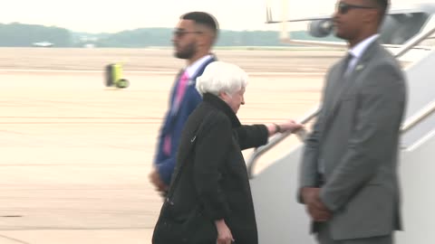 Treasury Sec. Yellen departs for China