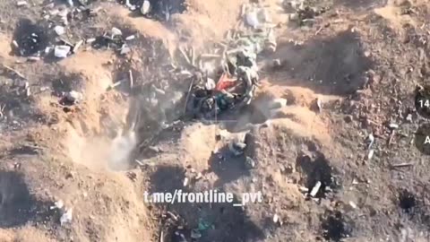 Hades In The Trenches- Artillery Strike On Ukrainian Trenches