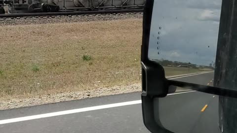 Train Derailed by High Winds