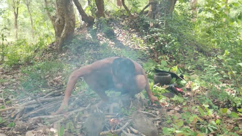 Primitive Technology: Finding And Cooking Wild Duck In The Jungle - Best Recipes