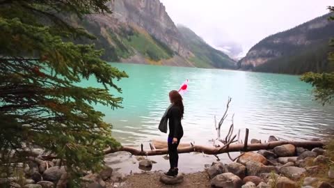 A 20 second video of Lake Louise