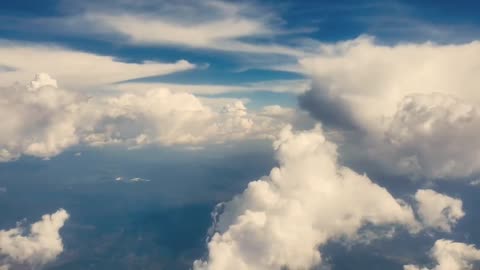 beautiful white clouds