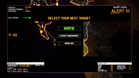 Project Wingman Conquest Mode, Mission 18, Normal, 0.5x alert modifier