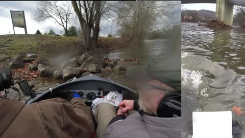 Mini Jet Boat Raystown Dam to Huntingdon w/ rear camera