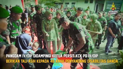 FOKUS PADA KEBAIKAN & KONSISTEN MAKA KEBAIKAN AKAN MENGALIR PADA DIRI KITA//KODAM IV/DIPONEGORO