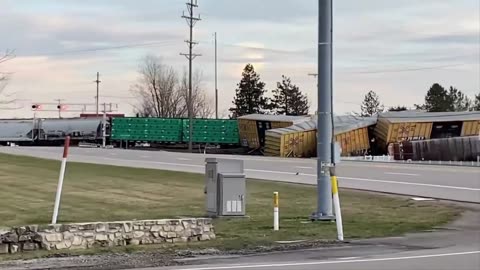 Another Train Derailment In Ohio, It's Norfolk Southern Again