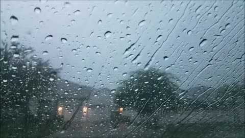 Rain Sounds For Sleeping \ Instantly Fall Asleep With Rain And Thunder Sound At Night