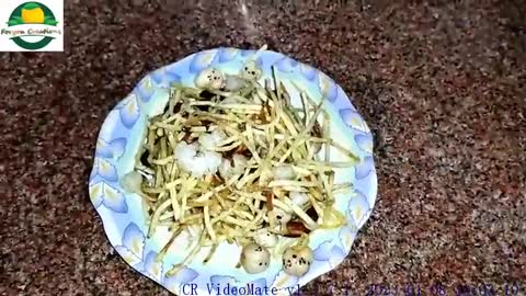 Navratri Special Vrat Ki Mixture Namkeen Recipe In Hindi।Sabudana Namkeen।Falhari Namkeen। foryou22