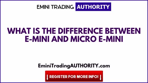 What is the Difference Between E-mini and Micro E-mini