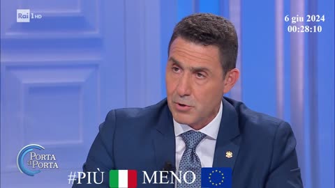 Generale Roberto Vannacci ospite da Bruno Vespa INTEGRALE