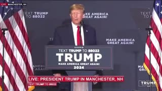 2023: Trump mocking Biden