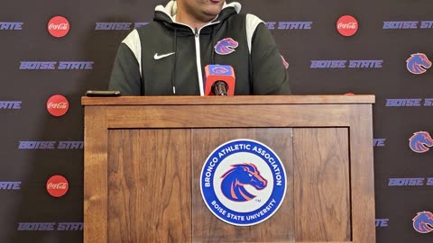 2024 Signing Day Press Conference With Boise State Offensive Coordinator, Bush Hamdan