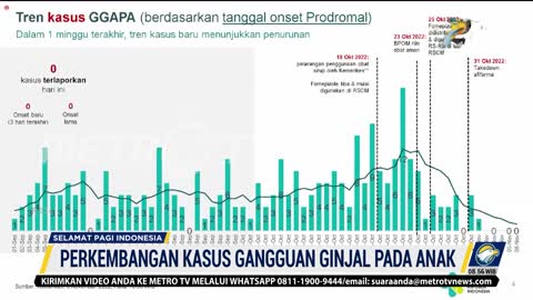 Tak Ada Penambahan Kasus Baru Gagal Ginjal Akut Anak