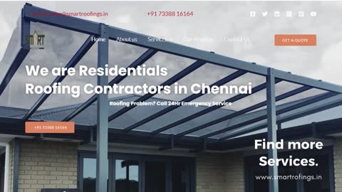 Residential Roofing Contractors in Chennai - Smart Roofs and Fabs