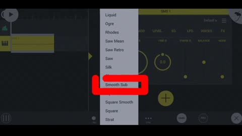 Bass on Fl studio mobile