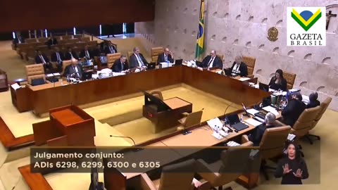 Gilmar Mendes e Luiz Fux batem boca durante julgamento no STF