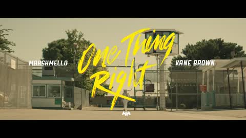 Marshmello & Kane Brown - One Thing Right (Official Music Video)