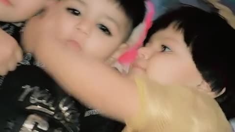 Khizar playimg with tasbeeha