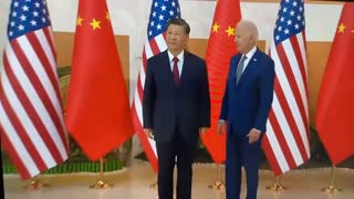 Biden and Xi are meeting for the first time since Biden took office.