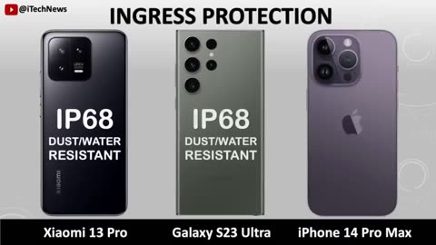 Samsung Galaxy S23 Ultra 5G Vs Xiaomi 13 Pro Vs iPhone 14 Pro Max