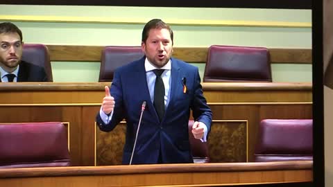 Suárez (VOX): "Que el Gobierno blinde a Iglesias en el CNI durante el COVID 19 es miserable"