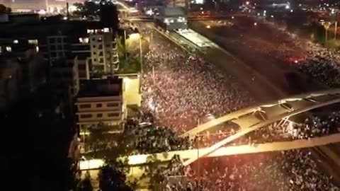 Massive protest in Israel